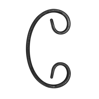Spirala typu C 12x6 mm, H110 x L64 mm