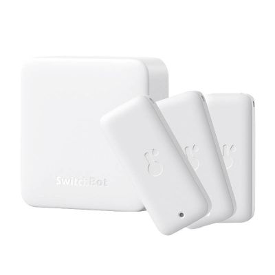 Inteligentna centralka + 3 x czujnik temperatury i wilgotności SwitchBot Hub Mini