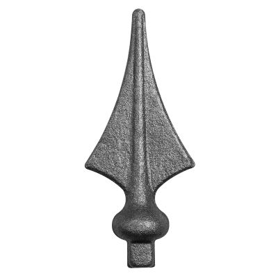 Grot stalowy kuty 15x15 mm H135 x L60 mm