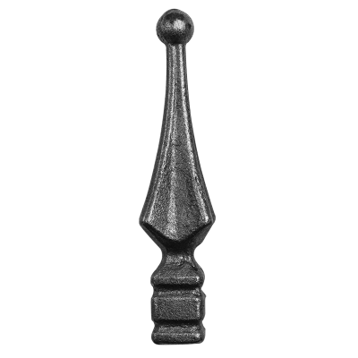 Grot stalowy kuty 20x20 mm H125 x L30 mm