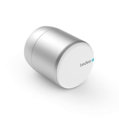 Inteligentny zamek Tedee Lock PRO &ndash; srebrny 