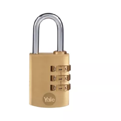 Kł&oacute;dka Y150B Mosiężna z szyfrem 22mm YALE