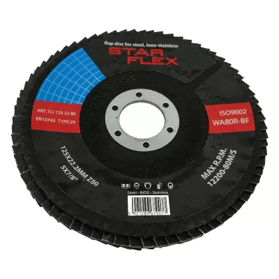 FLAP DISC T29 125-22 GRAN 60 INOX