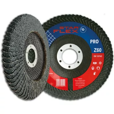 FLAP DISC FOR FILLET WELDS 125-22 GRAN 40