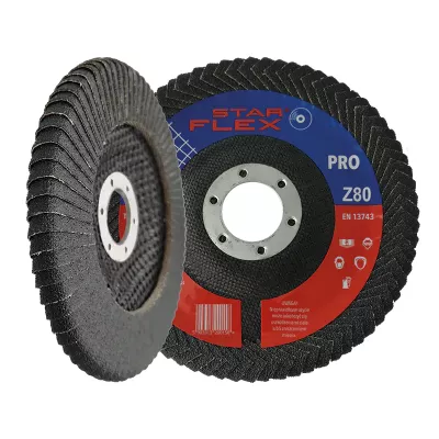 FLAP DISC FOR FILLET WELDS 125-22 GRAN 60