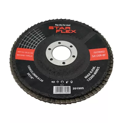 FLAP DISC STEEL T29 125-22 GRAN 100