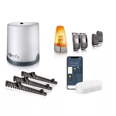 Zestaw napęd do bramy przesuwnej Somfy Freevia 400 + Connectivity Kit