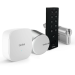 Zdjęcie Zestaw inteligentny zamek Tedee Lock GO2 (aluminium) srebrny z białym przyciskiem + Tedee Bridge Wi-Fi + wkładka Gerda SLR 30-61/37-68 mm (typ C) + czarna klawiatura Tedee 2.0 TKV2.0B PRO 
