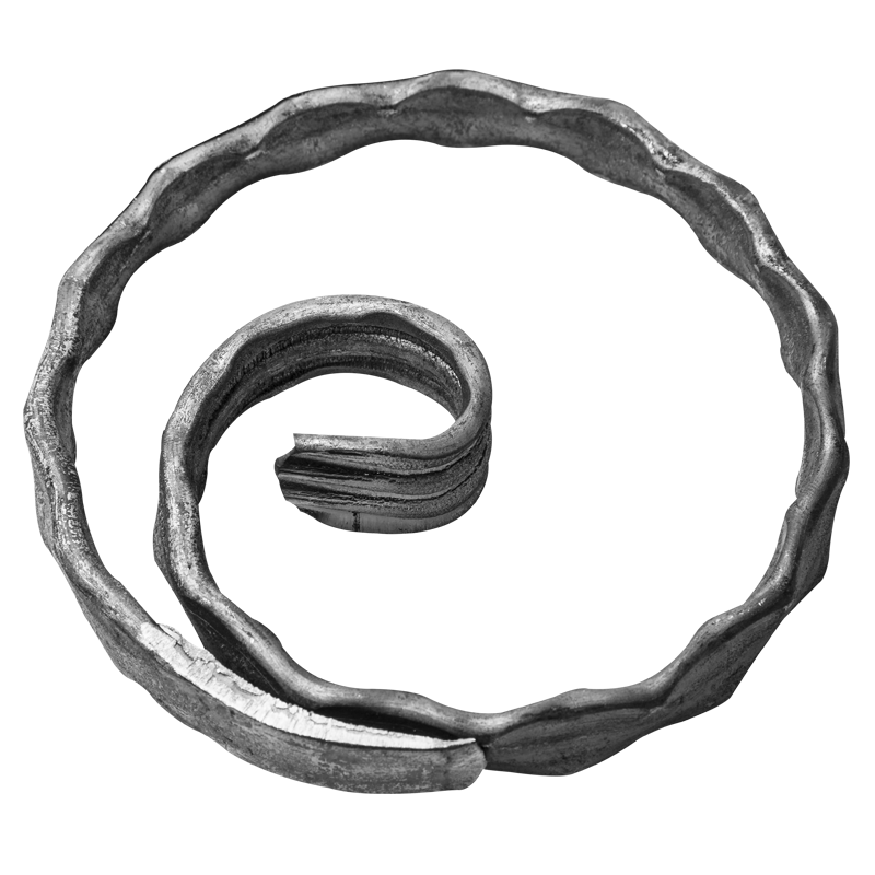 Koło kute fakturowane ozdobne 12x6 mm fi 120 mm
