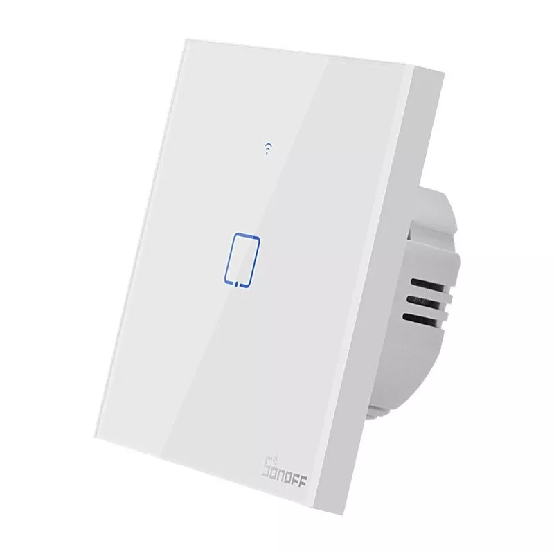 Dotykowy włącznik światła WiFi + RF 433 Sonoff T1 EU TX (1-kanałowy)