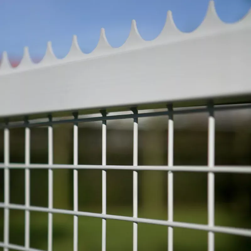 Gate stop with bolt holes - zinc 97 mm