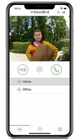 Wideodomofon IP DoorBird D1102V (PoE / WiFi) (montaż podtynkowy, sterowanie elektrozaczepem) stal nierdzewna V2A, szczotkowana