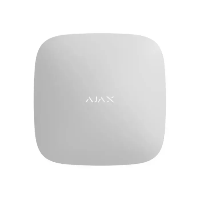 3 x Bezprzewodowy czujnik ruchu PIR z kamerą AJAX MotionCam biały + Centrala AJAX Hub 2 4G biała