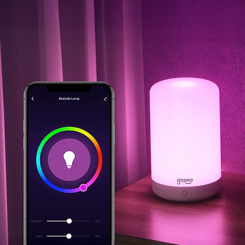 Inteligentna lampka nocna Gosund LB3 WiFi &ndash; z trybem RGB, kompatybilna z Tuya Smart