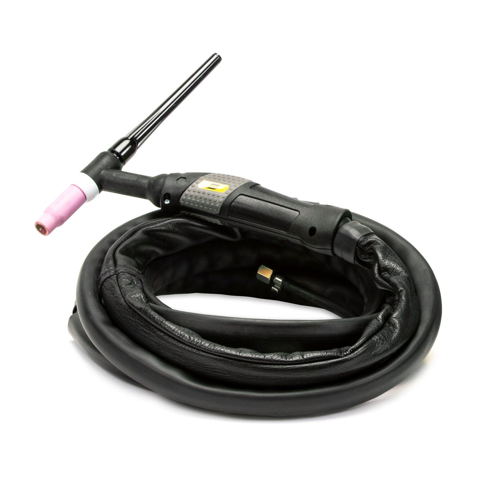 Uchwyt spawalniczy TIG z serii SR B 26V HD – OKC 50, chłodzony powietrzem, z przewodem 8 m Uchwyt spawalniczy TIG z serii SR B 26V HD – OKC 50, chłodzony powietrzem, z przewodem 8 m