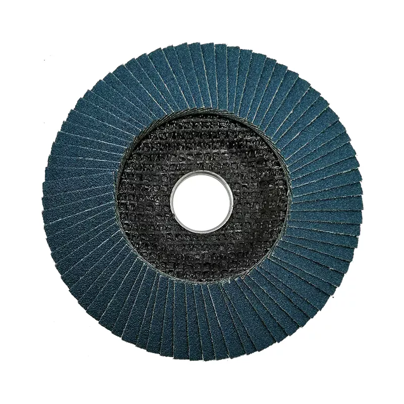 Ceramic flap disc T29 SG INOX 125-22 gran 80