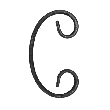 Spirala kuta typu C 12x6 mm H150 x L75 mm