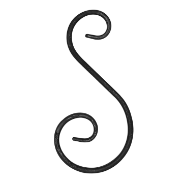 Spirala kuta typu S 12x6 mm H230 x L115 mm
