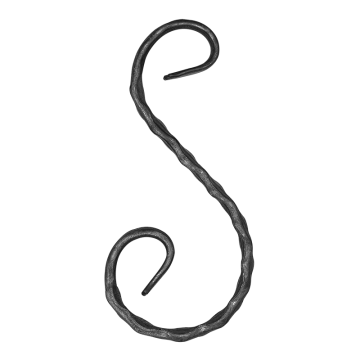 Spirala kuta fakturowana typu S 12x6 mm H220 x L100 mm
