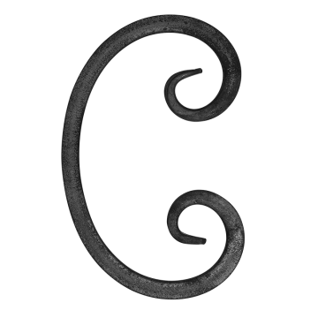 Spirala kuta typu C 12x12 mm H120 x L75 mm