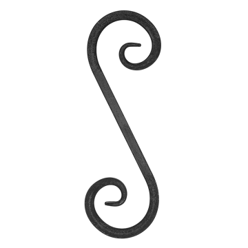 Spirala kuta typu S 12x12 mm H300 x L100 mm