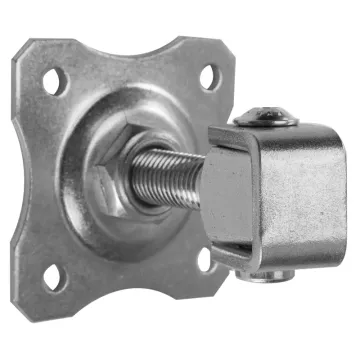 PLATE 80x80x3 UNDER ADJUSTABLE HINGEM16, GALVANIZED (100)