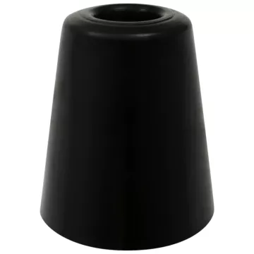 Door bumper - rubber  large fi 49mm black (10)