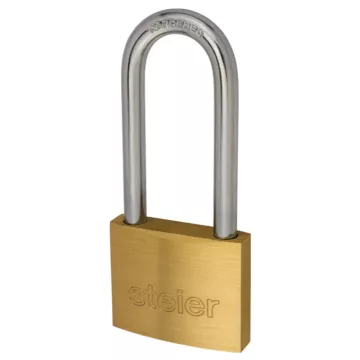 Padlock STEIER KM-40L brass