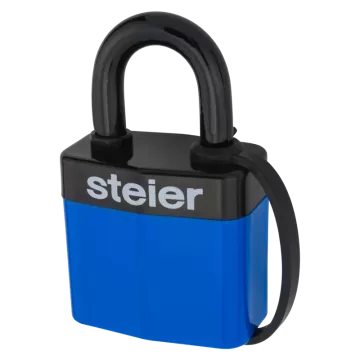 Padlock STEIER  55 PVC, waterproof  (12)