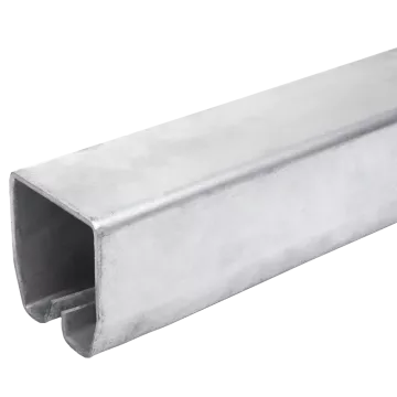 RAIL FOR HANGING GATES 35X32X1.5 2.9M, GALVANIZED