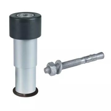 FORTYLOCK SET WITH HANDLE 3006J-H, SHIELD 3020-HYB-STD, INSERT AND HOOK SFKP-QF40.