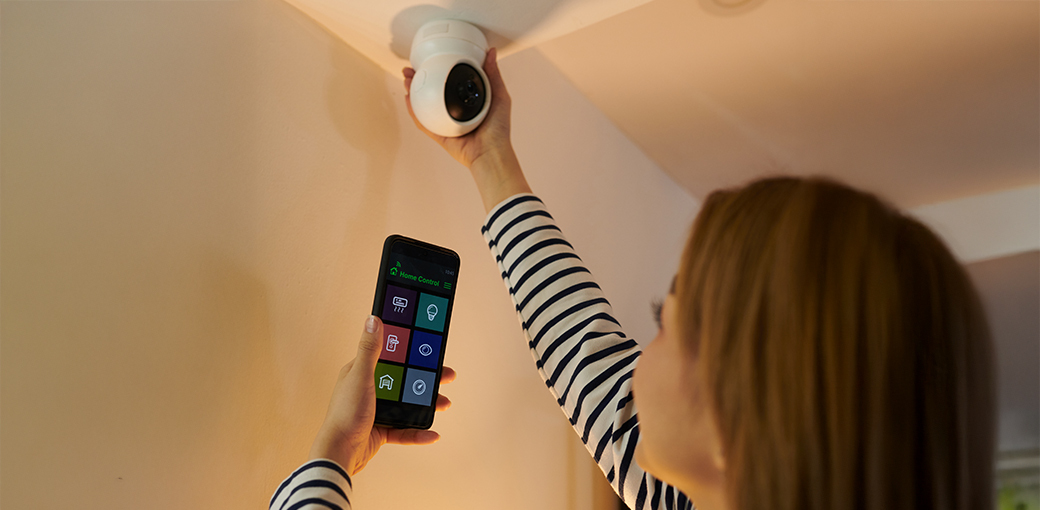 kamera smart, inteligentna kamera, sterowanie telefonem